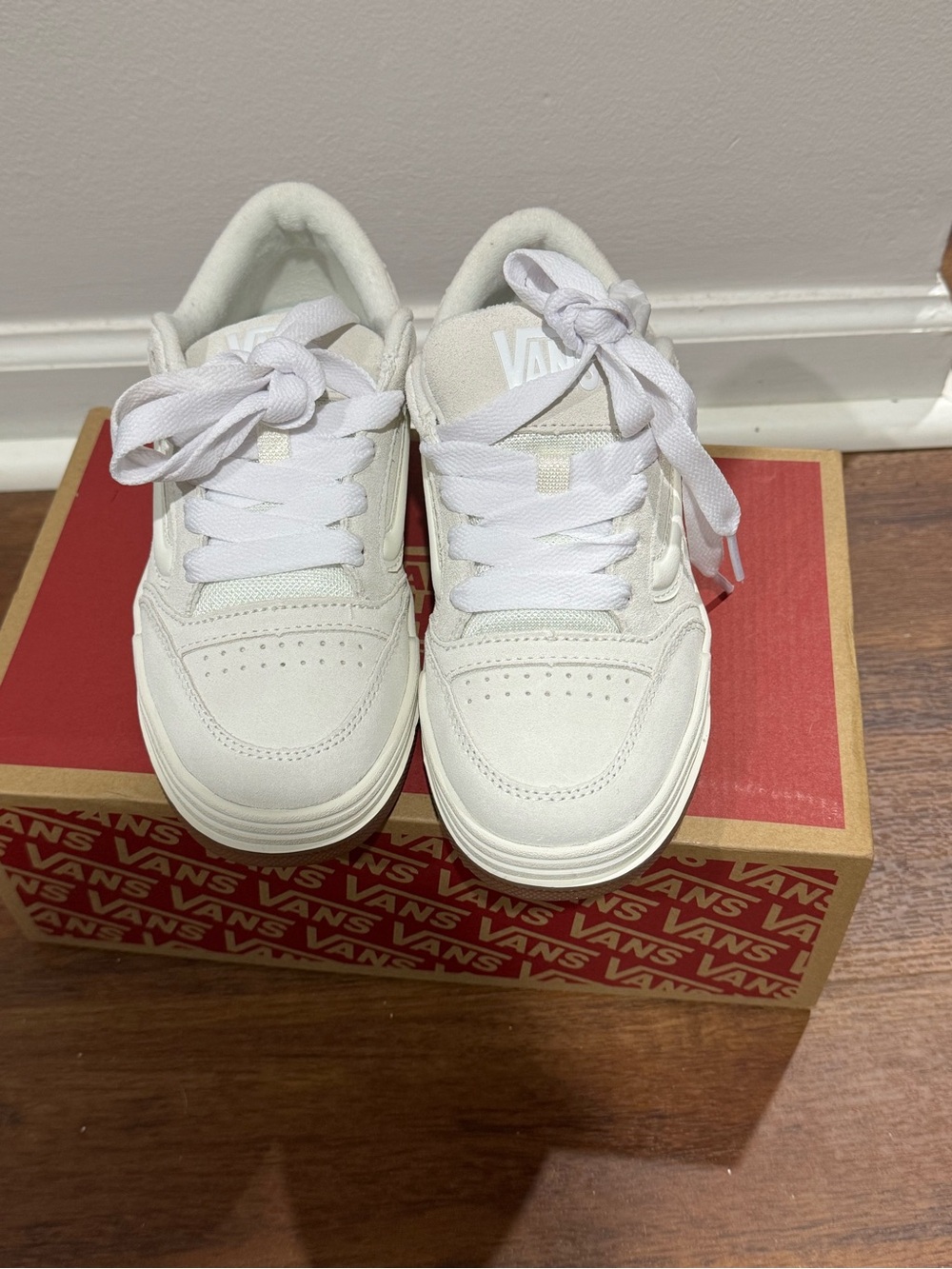 Hylane Vans - Marshmallow  / women’s 6.5